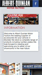 Mobile Screenshot of albertquinlanmotorfactors.com